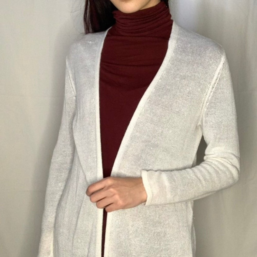 J. Jill White Cardigan